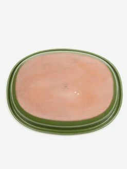 HAY Barro Oval Dish - Large - Green -Home Decoration&Supplies HAY BARRO OVAL DISH LARGE GREE SS24 GOODHOOD 3