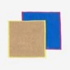 HAY Canteen Dish Cloth Set Of 2 - Blue/Beige 2 HAY Canteen Dish Cloth Set Of 2 - Blue/Beige -Home Decoration&Supplies HAY CANTEEN DISH CLOTH SET OF 2 BLUEBEIGE AW23 GOODHOOD