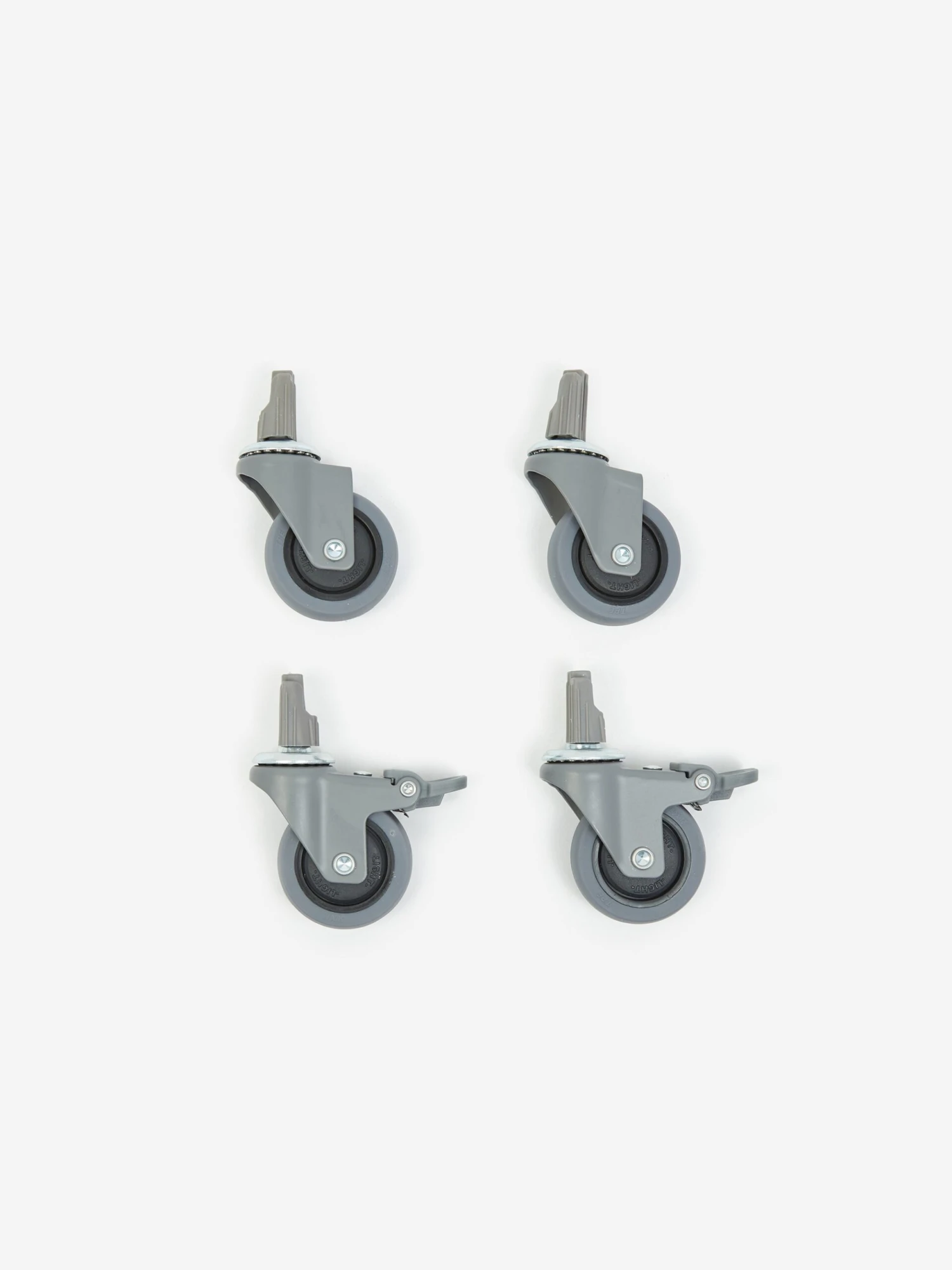 HAY Colour Crate Wheels Medium - Set Of 4 - Grey 3 HAY Colour Crate Wheels Medium - Set Of 4 - Grey