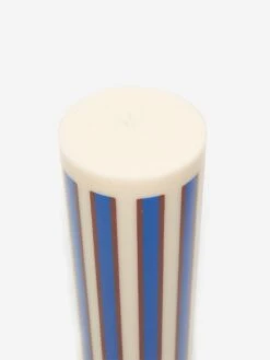 HAY Column Candle Large - Off White, Brown And Blue -Home Decoration&Supplies HAY COLUMN CANDLE LARGE OFF WHITE BROWN AND BLUE AW23 GOODHOOD 2