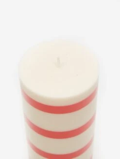 HAY Column Candle Medium - Off White And Red -Home Decoration&Supplies HAY COLUMN CANDLE MEDIUM OFF WHITE AND RED AW23 GOODHOOD 2