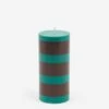 HAY Column Candle - Small - Green And Brown -Home Decoration&Supplies HAY COLUMN CANDLE SMALL GREEN AND BROWN AW23 GOODHOOD 1
