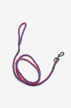 HAY Dog Lead Braided - Red/Blue