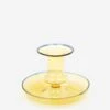 HAY Flare Glass Candleholder - Yellow 2 HAY Flare Glass Candleholder - Yellow -Home Decoration&Supplies HAY FLARE GLASS CANDLEHOLDER YELLOW AW23 GOODHOOD