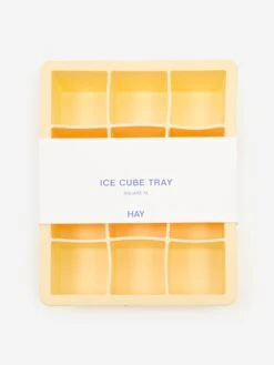 HAY Ice Cube Tray X-Large - Yellow -Home Decoration&Supplies HAY ICE CUB TRAY X LARGE YELLOW AW23 GOODHOOD