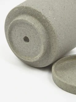 HAY Plant Pot With Saucer - Medium - Grey -Home Decoration&Supplies HAY PLANT POT WITH SAUCER MEDIUM GREY SS23 GOODHOOD 2