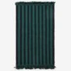 HAY Stripes And Stripes Wool Rug - L95 X W52 - Green -Home Decoration&Supplies HAY STRIPES AND STRIPES WOOL RUG L95 X W52 GREEN AW23 GOODHOOD