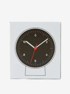 HAY Table Clock By Jasper Morrison - Black -Home Decoration&Supplies HAY TABLE CLOCK BLACK AW23 GOODHOOD