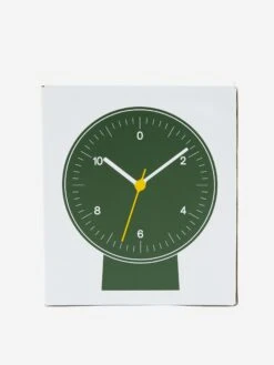 HAY Table Clock By Jasper Morrison - Green 11 HAY Table Clock By Jasper Morrison - Green -Home Decoration&Supplies HAY TABLE CLOCK GREEN AW23 GOODHOOD