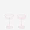 HAY Tint Coupe Glass Set Of 2 - Pink