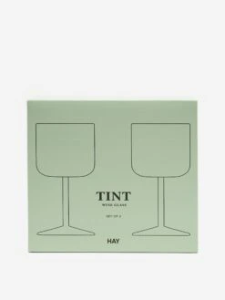 HAY Tint Wine Glass Set Of 2 - Green And Pink 9 HAY Tint Wine Glass Set Of 2 - Green And Pink -Home Decoration&Supplies HAY TINT WINE GLASS SET OF 2 GREEN AND PINK AW23 GOODHOOD