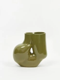 Hay W&S Chubby Vase - Olive Green -Home Decoration&Supplies HAY W S CHUBBY VASE OLIVE GREEN AW20 GOODHOOD 0093 371688ef 5d70 4514 bc3c c5a8f68ae7c5