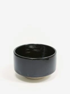 HEÜGE Mino-ware Matcha Bowl Setoguro - Black