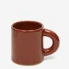 HOTEL Ceramics Handmade Chunky XL Mug - Cacao Brown -Home Decoration&Supplies HOTEL CERAMICS HANDMADE CHUNKY XL MUG CACAO BROWN AW23 GOODHOOD 1