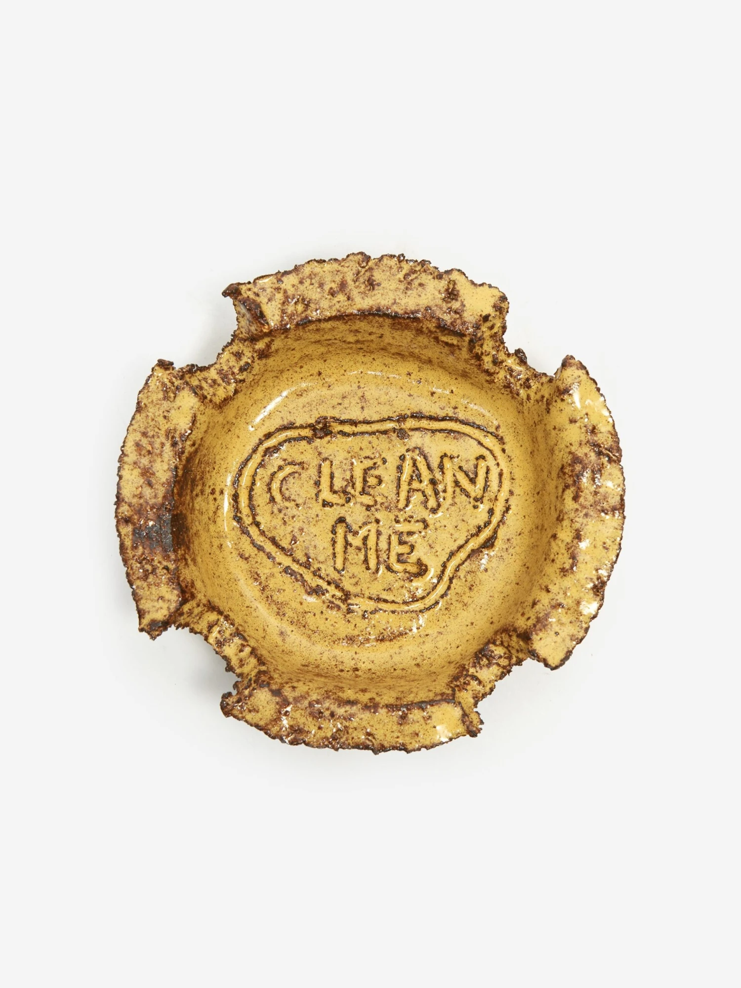 Joe Sweeney Handmade Clean Me Ashtray 3 Joe Sweeney Handmade Clean Me Ashtray