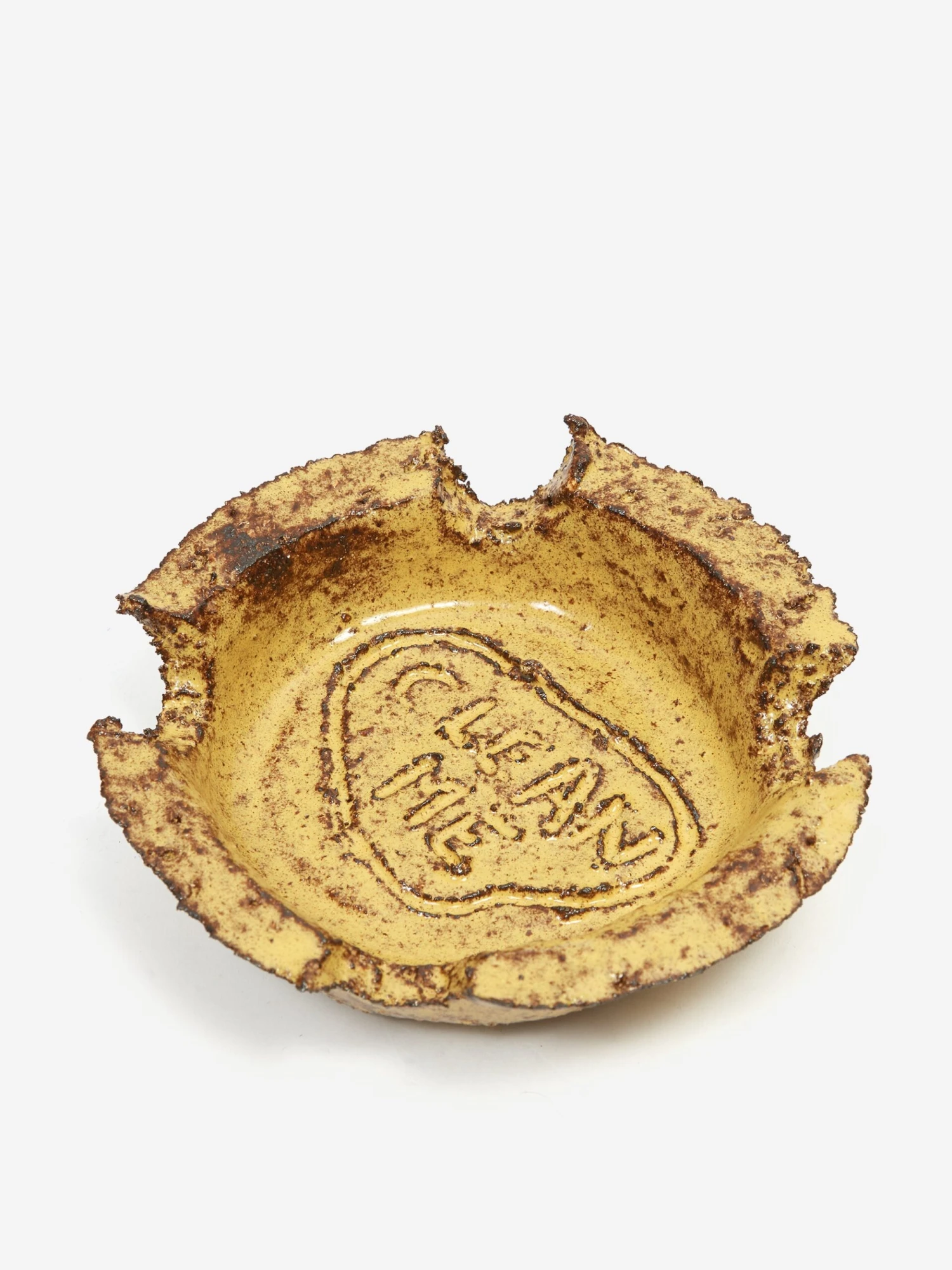 Joe Sweeney Handmade Clean Me Ashtray 4 Joe Sweeney Handmade Clean Me Ashtray - Image 2