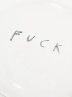 KANA Handmade Fuck Dinner Plate -Home Decoration&Supplies KANA HANDMADE FUCK DINNER PLATE AW23 GOODHOOD 2