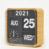 Karlsson Mini Flip Clock - Brown -Home Decoration&Supplies KARLSON MINI FLIP CLOCK BROWN AW21 GOODHOOD 99124 88338eb6 d0af 4eda a858 bc37e78a437b