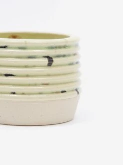 Liam Owen Lichen Glaze Handmade Egg Cup - Green -Home Decoration&Supplies LIAM OWEN LICHEN GLAZE HANDMADE EGG CUP GREEN AW23 GOODHOOD 2