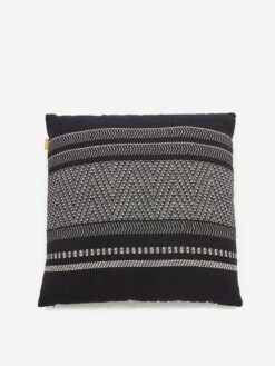 Malagoon Native Stripe Cushion 60cm X 60cm - Black -Home Decoration&Supplies MALAGOON NATIVE STRIPE CUSHION 60CM X 60CM BLACK SS24 GOODHOOD