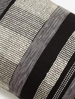 Malagoon Textured Rectangle Cushion 35cm X 60cm - Black -Home Decoration&Supplies MALAGOON TEXTURED RECTANGLE CUSHION 35CM X 60CM BLACK SS24 GOODHOOD 3