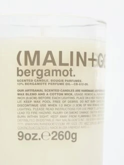 Malin+Goetz Bergamot Candle - 260g -Home Decoration&Supplies MALIN GOETZ BERGAMOT CANDLE 260G SS21 GOODHOOD 71604 ae5497fe 23de 4cb4 988e 5ceb84d97b0c