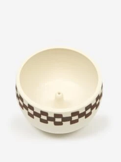 Mellow Incense Bowl Medium - Porcelain Half Check Outside -Home Decoration&Supplies MELLOW INCENSE BOWL MEDIUM PORCELAIN HALF CHECK OUTSIDE SS21 GOODHOOD 64372 cfb1007b a5c7 4bcb 9b6f 77abf99580c1