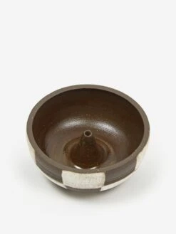 Mellow Incense Bowl Small - Dark Brown Check Outside -Home Decoration&Supplies MELLOW INCENSE BOWL SMALL DARK BROWN CHECK OUTSIDE SS21 GOODHOOD 64396 912413f7 097d 4a41 8cbc 28002447b6e5