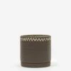 Mellow NYC Short Stout Planter - Dark Brown Small Embossed Painted Check -Home Decoration&Supplies MELLOW SHORT STOUT PLANTER DARK BROWN SMALL EMBOSSED PAINTED CHECK SS21 GOODHOOD 64358 59337abf efc8 4600 a7a1 d7f0242cf7f0