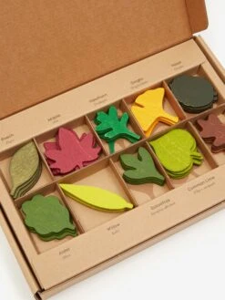 Moon Picnic Wooden Woodland Leaves Set -Home Decoration&Supplies MOON PICNIC WOODEN WOODLAND LEAVES SET AW23 GOODHOOD 2