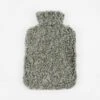 Natures Collection Sheepskin Hot Water Bottle - Graphite