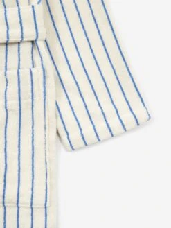 TEKLA Hooded Bath Robe - Coastal Blue Stripes 11 TEKLA Hooded Bath Robe - Coastal Blue Stripes -Home Decoration&Supplies P85280 F TEKLA HOODED BATH ROBE COASTAL BLUE STRIPES AW22 GOODHOOD 7535