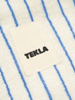 TEKLA Hooded Bath Robe - Coastal Blue Stripes 12 TEKLA Hooded Bath Robe - Coastal Blue Stripes -Home Decoration&Supplies P85280 F TEKLA HOODED BATH ROBE COASTAL BLUE STRIPES AW22 GOODHOOD 7537