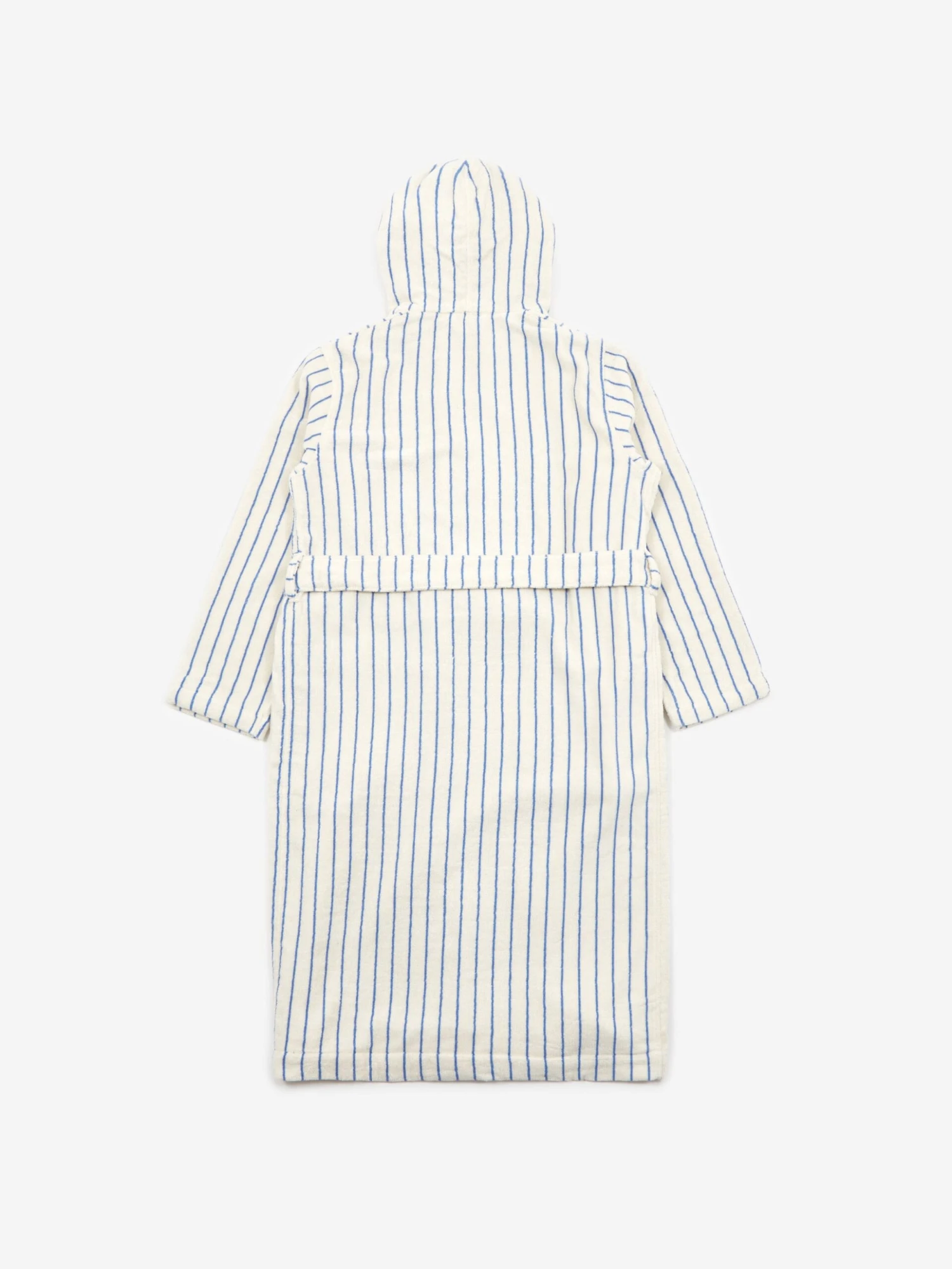 TEKLA Hooded Bath Robe - Coastal Blue Stripes 8 TEKLA Hooded Bath Robe - Coastal Blue Stripes - Image 6