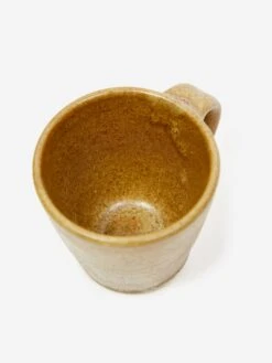 Pottery West Stoneware Espresso Cup - Ochre -Home Decoration&Supplies POTTERY WEST STONEWARE ESPRESSO CUP OCHRE SS23 GOODHOOD 3