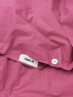 TEKLA Percale Double Duvet Cover 200cm X 200cm - Lingonberry 7 TEKLA Percale Double Duvet Cover 200cm X 200cm - Lingonberry -Home Decoration&Supplies Percale Double Duvet Lingonberry 2