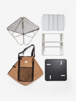 Snow Peak Fire And Grill Starter Kit - Silver -Home Decoration&Supplies SNOW PEAK FIRE AND GRILL STARTER KIT SILVER SS22 GOODHOOD 125620 080ab545 d63f 4ce8 844d 2c7f34d161c9