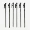 Snow Peak Solidstake 30 12 Inches Tent Pegs X 6 - Black -Home Decoration&Supplies SNOW PEAK SOLIDSTAKE 30 12 INCHES TENT PEGS X 6 BLACK SS22 GOODHOOD 125600