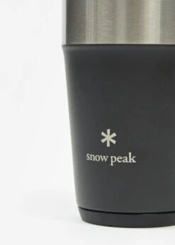 Snow Peak Vacuum Beer Tumbler 16oz/470ml - Black -Home Decoration&Supplies SNOW PEAK VACUUM BEER TUMBLER 16OZ 470ML BLACK SS21 GOODHOOD 87103