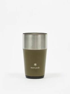 Snow Peak Vacuum Beer Tumbler 16oz/470ml - Green