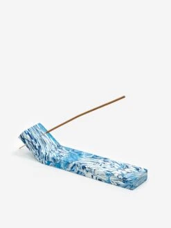 Space Available Incense Sculpture - Blue Wave