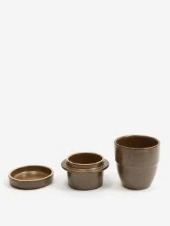 Suzugama Soupir Made In Japan Coffee Brewing Set - Dark -Home Decoration&Supplies SUZUGAMA SOUPIR MADE IN JAPAN COFFEE BREWING SET DARK SS24 GOODHOOD 1