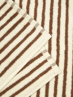 TEKLA Striped Bath Towel - Kodiak Stripe -Home Decoration&Supplies TEKLA BATH TOWEL KODIAK BROWN SS22 GOODHOOD 132658 759b0fe9 978d 49f8 a0ee 17d2f1750698