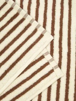 TEKLA Striped Hand Towel - Kodiak Stripe -Home Decoration&Supplies TEKLA BATH TOWEL KODIAK BROWN SS22 GOODHOOD 132658 b97577b8 dff7 495f a785 48cebcb4b211