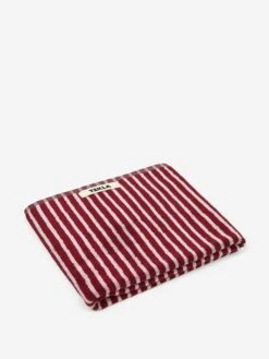 TEKLA Hand Towel - Red & Rose