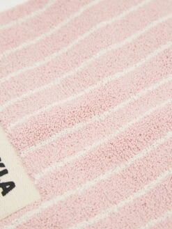 TEKLA Striped Bath Mat - Shaded Pink Stripes -Home Decoration&Supplies TEKLA STRIPED BATH MAT SHADED PINK STRIPES SS24 GOODHOOD 3