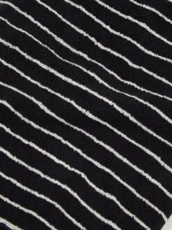 TEKLA Striped Bath Towel - Black Stripes -Home Decoration&Supplies TEKLA STRIPED BATH TOWEL BLACK STRIPES SS24 GOODHOOD 3