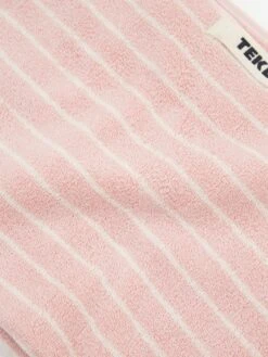 TEKLA Striped Hand Towel - Shaded Pink Stripes -Home Decoration&Supplies TEKLA STRIPED HAND TOWEL SHADED PINK STRIPES SS24 GOODHOOD 3