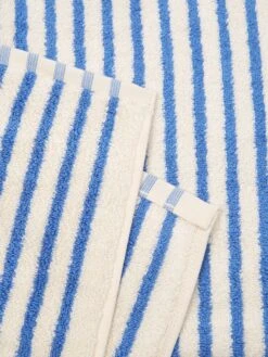 TEKLA Striped Hand Towel - (Coastal Stripes) White/Blue -Home Decoration&Supplies TEKLA STRIPED HAND TOWEL COASTAL STRIPES WHITE BLUE SS22 GOODHOOD 161403 756722e0 7757 4ffe 8025 72daae113ca0