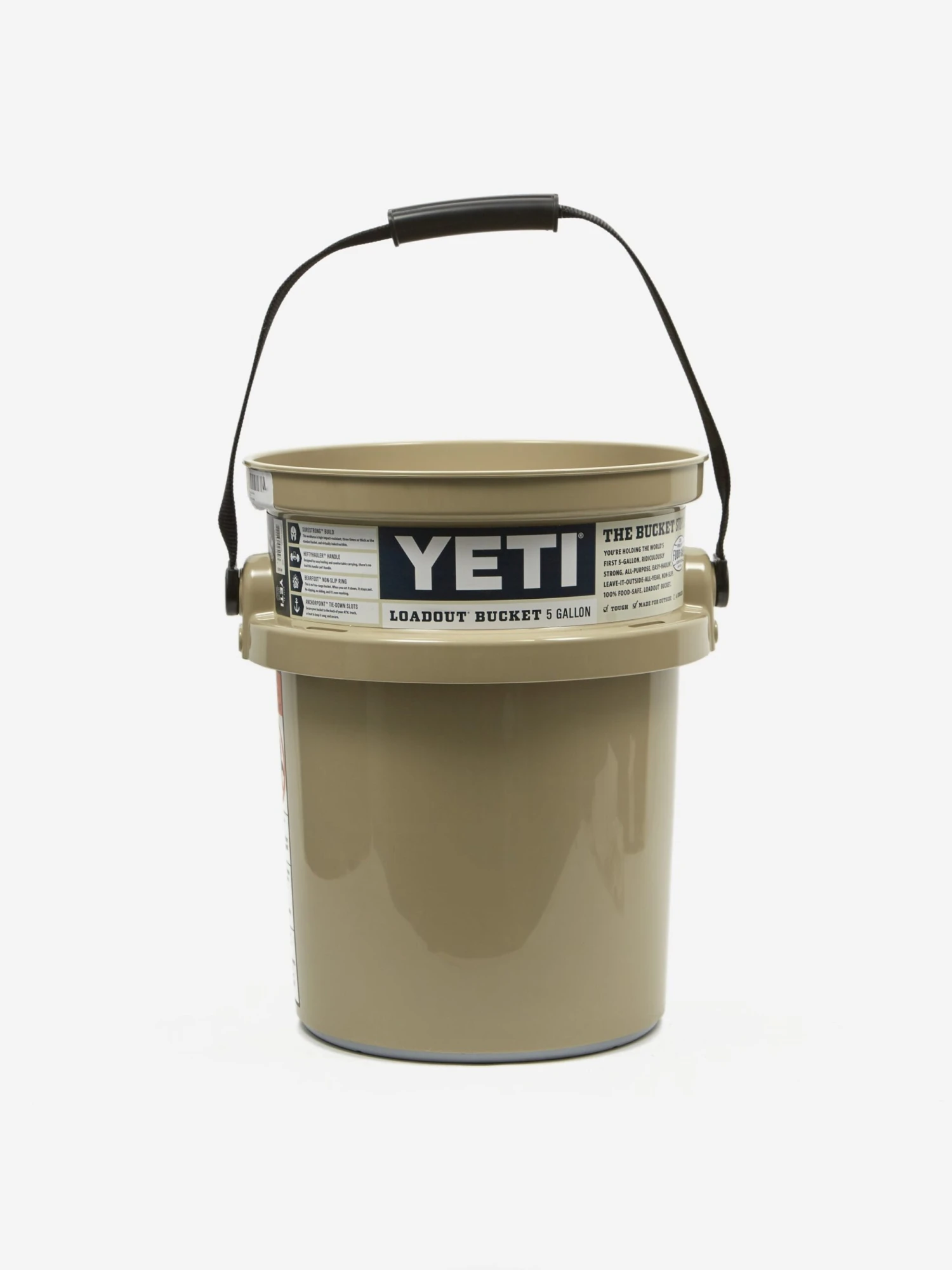 YETI Loadout Bucket - Tan 3 YETI Loadout Bucket - Tan